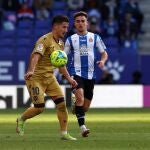 Óscar Melendo con el Espanyol.