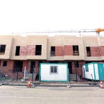 Viviendas unifamiliares en construcción