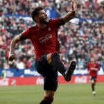 El defensa de Osasuna David García.- EFE/Jesús Diges
