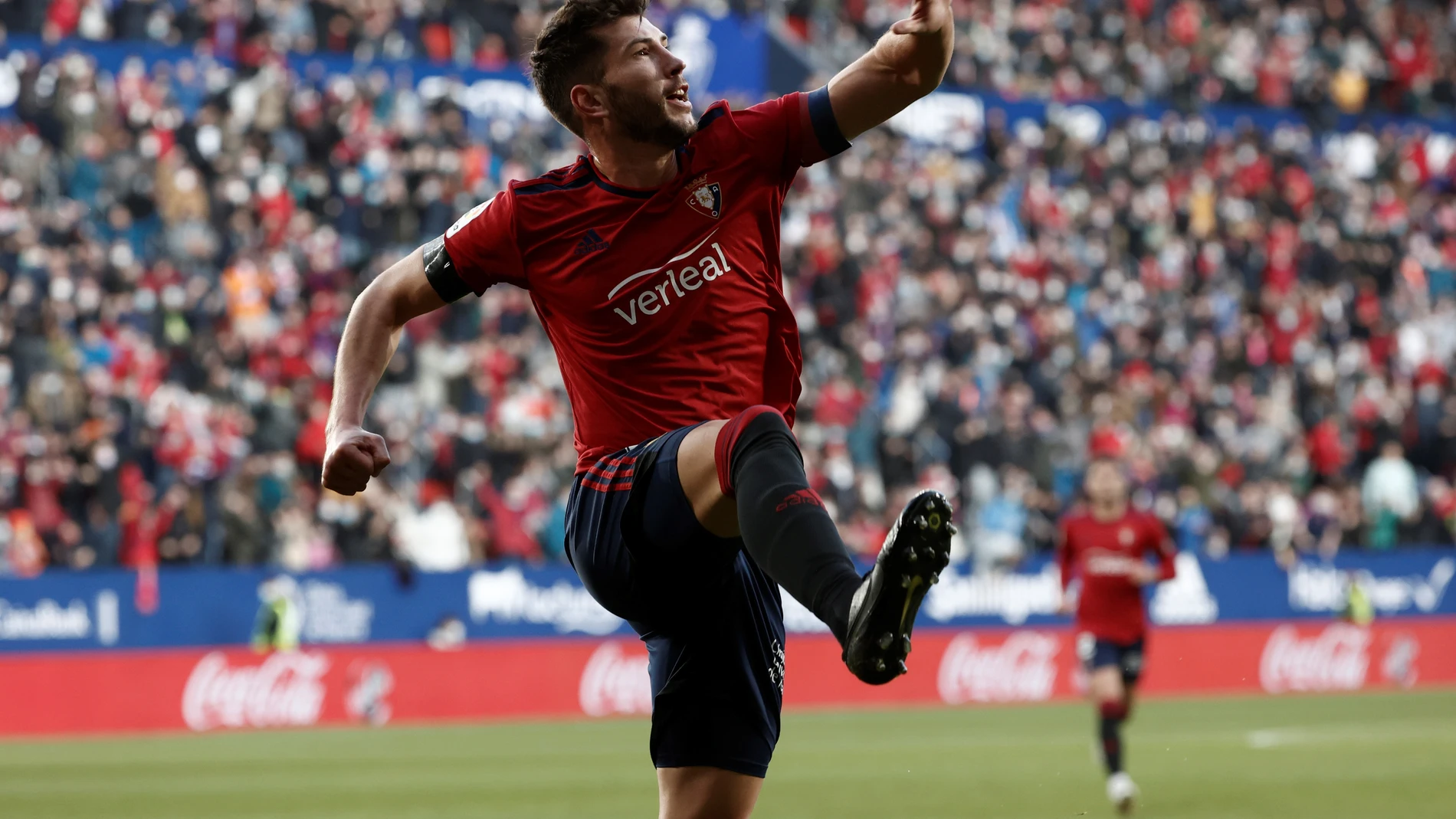 El defensa de Osasuna David García.- EFE/Jesús Diges