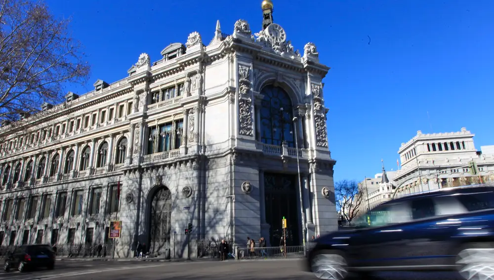 Fachada del Banco de España