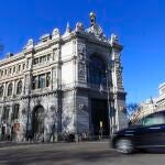 Fachada del Banco de España