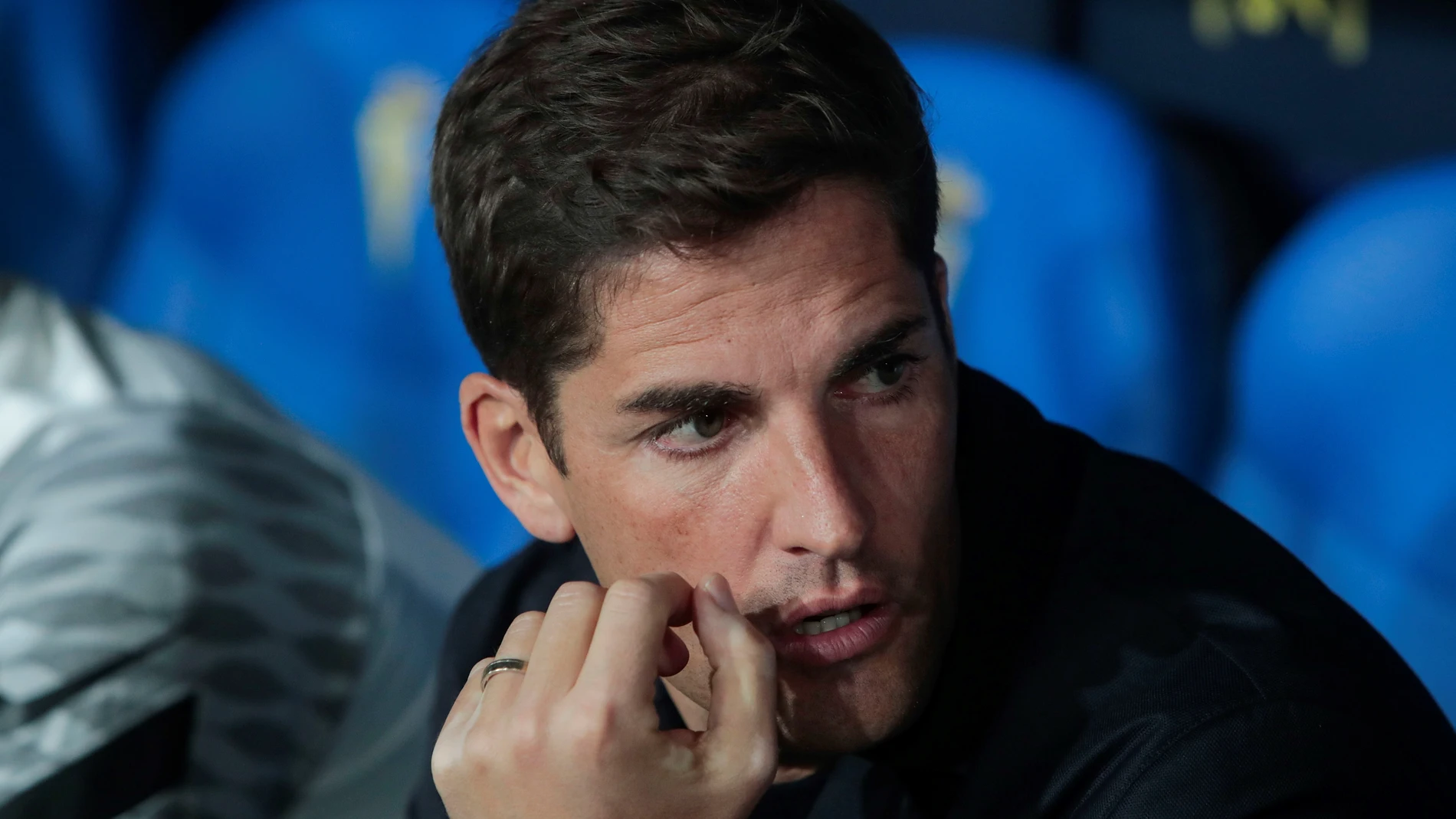 El entrenador del Granada CF, Robert Moreno