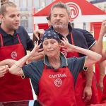 Ver&oacute;nica Forqu&eacute; rodeada de sus compa&ntilde;eros en una prueba de exteriores