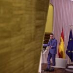El presidente del Gobierno, Pedro Sánchez, interviene en la ceremonia de clausura de Los Diálogos sobre el Futuro en el marco de la Agenda España 2050