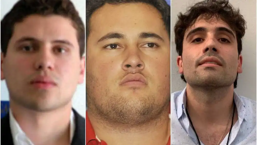 Jesus Alfredo Guzmán Salazar, Ovidio Guzmán Lopez e Ivan Archivaldo Guzmán, tres hijos del Chapo en la cúspide del cartel de Sinaloa
