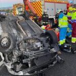 Accidente en la A-6 de Madrid