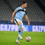 Gonzalo Escalante con la Lazio.