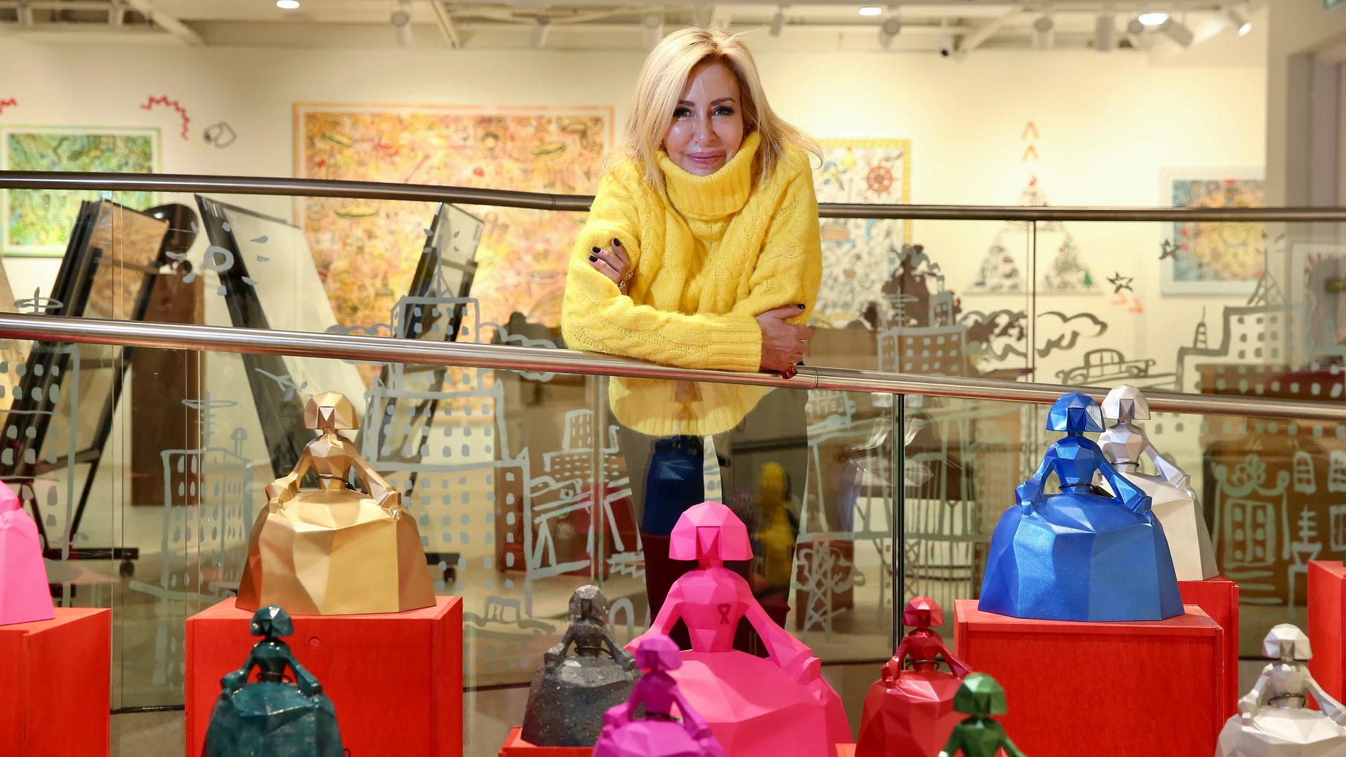 María Porto: "Aquí puede venir todo el mundo, no solo quien se pueda permitir llevarse un Picasso a casa"