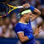 Nadal, en su último partido de este año. Fue a principios de agosto en Washington