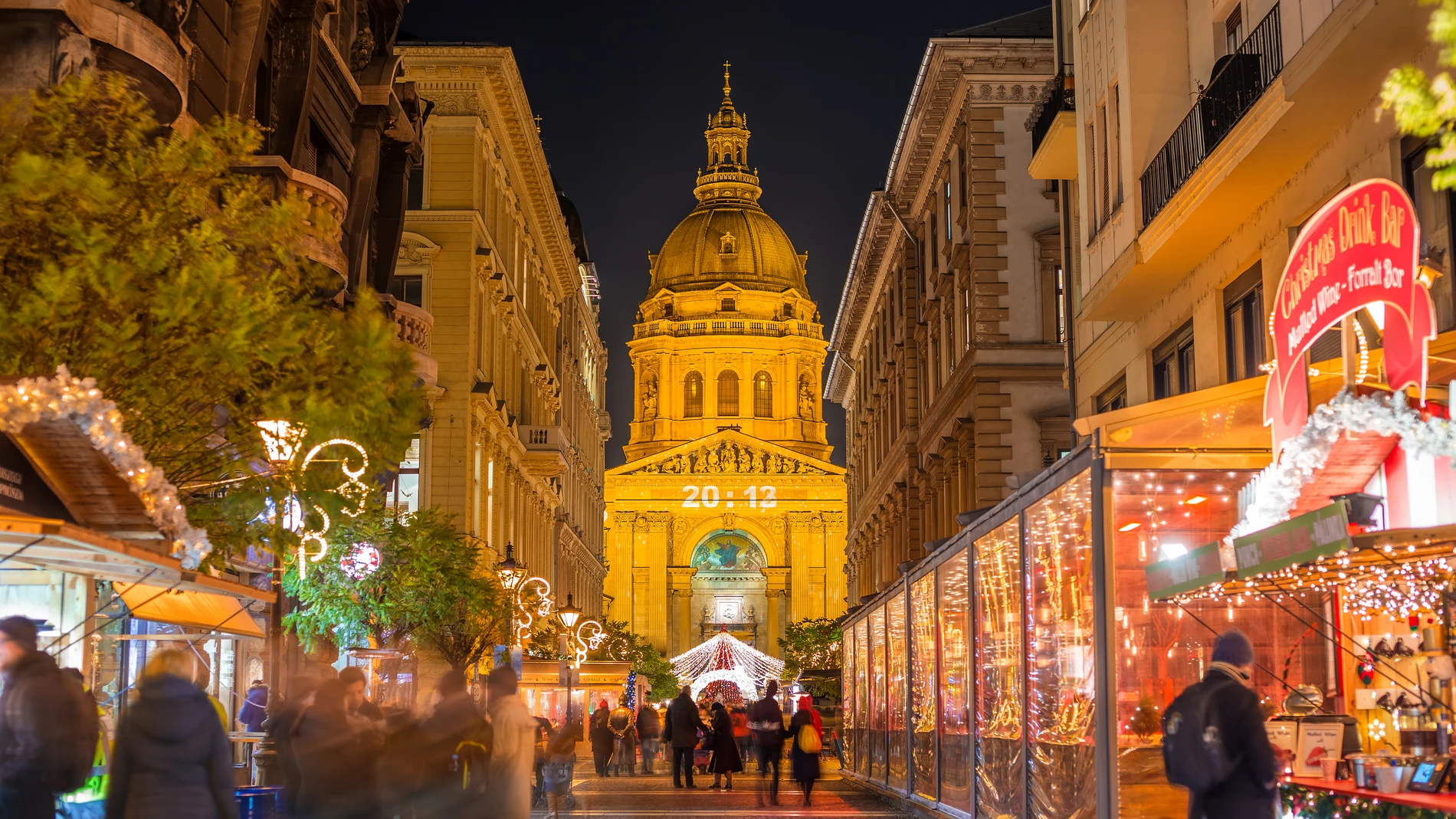 La belleza de Budapest, especialmente en Navidad