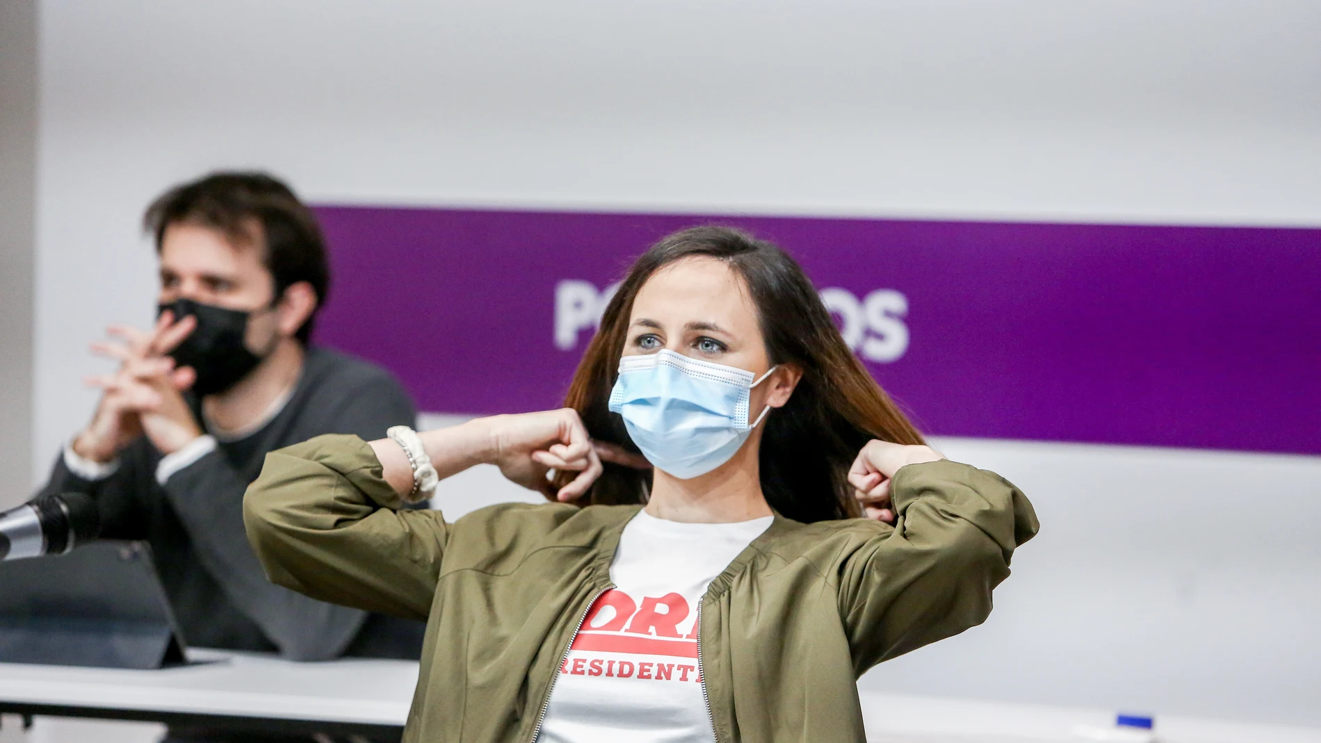 La secretaria general de Podemos, Ione Belarra