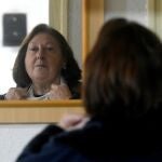 Mari Carmen Agüero durante una entrevista concedida a la Agencia Efe en la que ha relatado cómo fue su vida sufriendo violencia de género en el entorno rural.