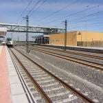 Tren Séneca estacionado