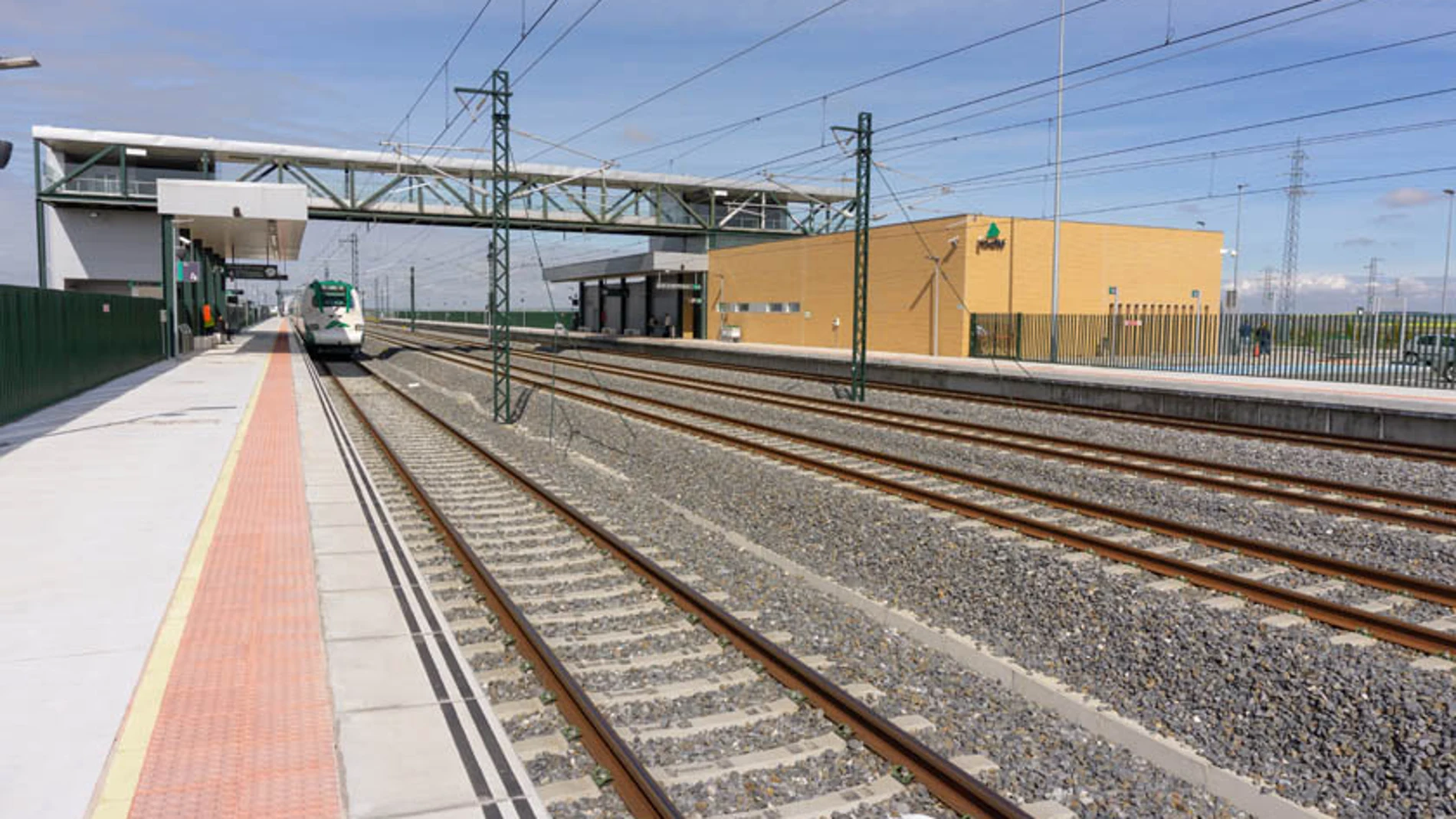 Tren Séneca estacionado