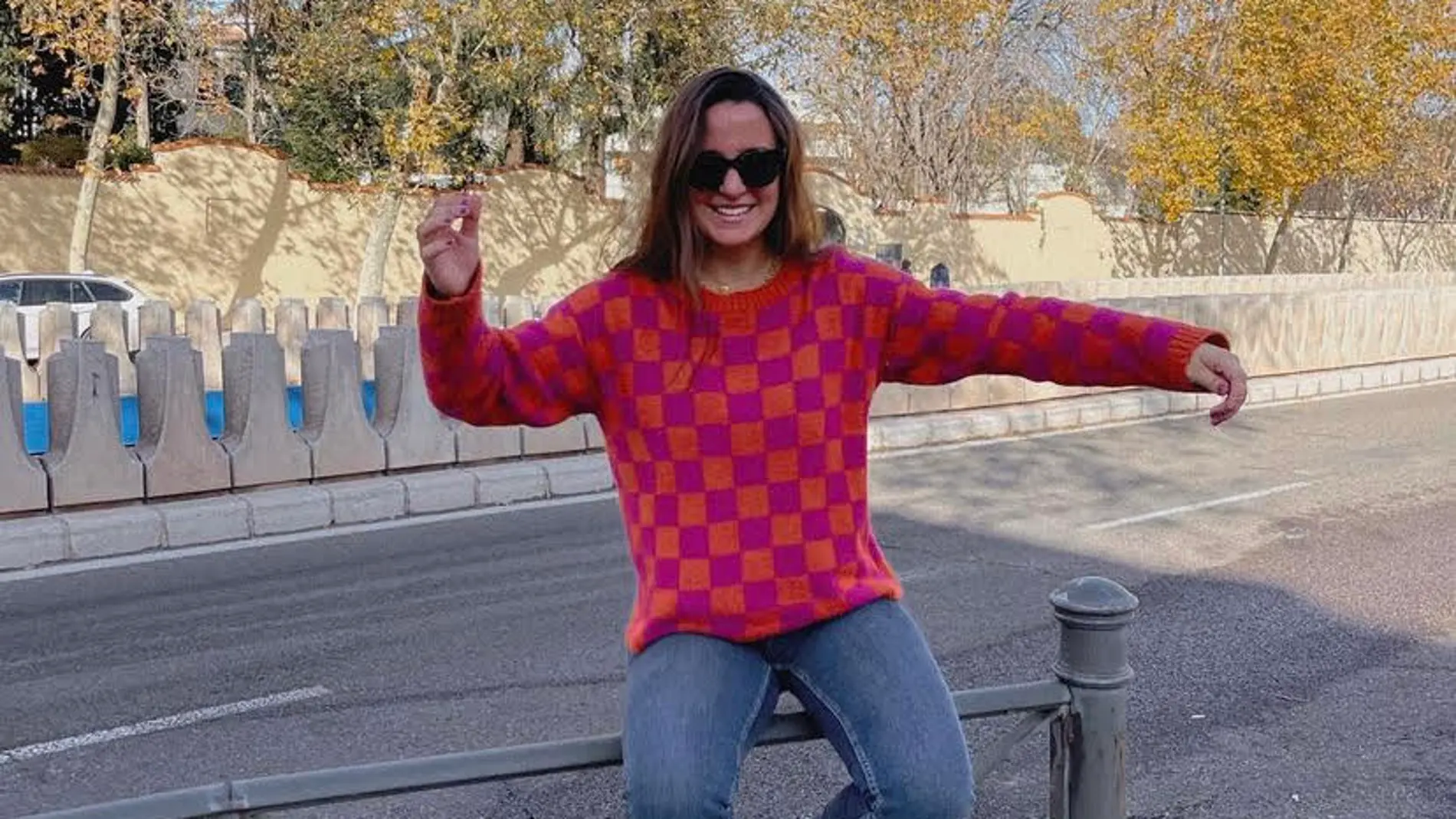 Marta Pombo con jersey de Basyco Jérez.