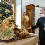 Tradicional encuentro navideño del obispo de Segovia, César Franco, con los medios de comunicación para hacer balance del año 2021
