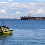 USV Vendaval de Navantia en el ejercicio Rep Mus en septiembre