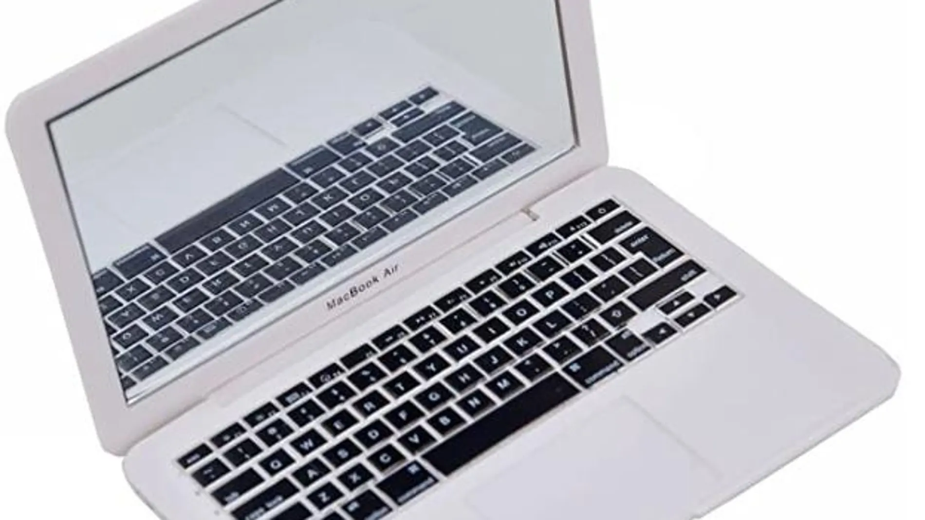 Espejo para gatos con forma de MacBook Air con el que darle el cambiazo a tu mascota.
