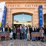 Foto de grupo de los deportistas del Proyecto FER