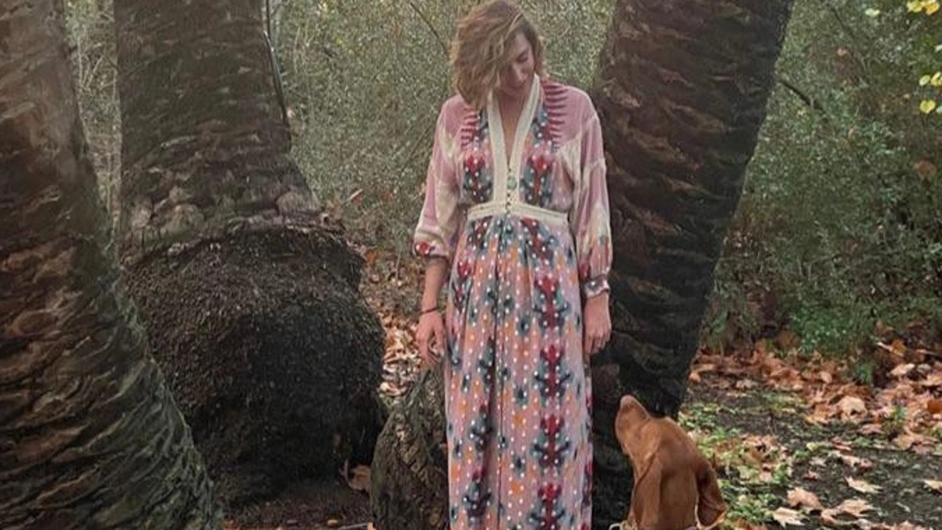 La influencer luce un vestido de aire boho que ya hemos pedido a los Reyes Magos