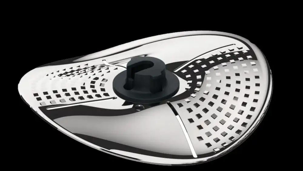 El cubre cuchillas y pelador que Vorwerk ha lanzado para su robot de cocina.