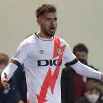 Sergio Moreno con el Rayo Vallecano.