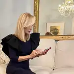 Carmen Lomana con nuevo corte de pelo.