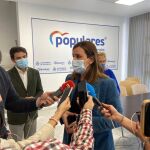 La portavoz del PP en el Ayuntamiento de Valencia, María Catalá