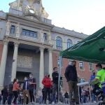 Imagen del puesto instalado en Murcia