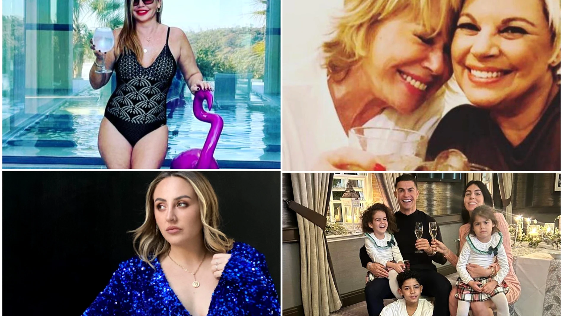 Belén Esteban, Terelu Campos, Rocío Flores, Cristiano Ronaldo y el inicio de su 2022