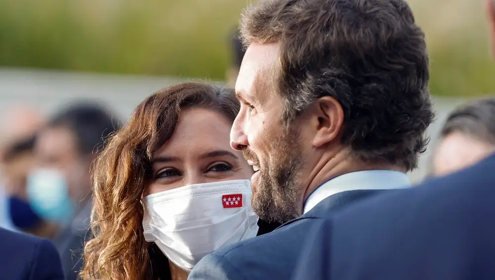 Isabel Díaz Ayuso y Pablo Casado