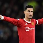 Cristiano Ronaldo no está contento con la temporada del Manchester United.