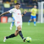 Diego Carlos con el Sevilla.