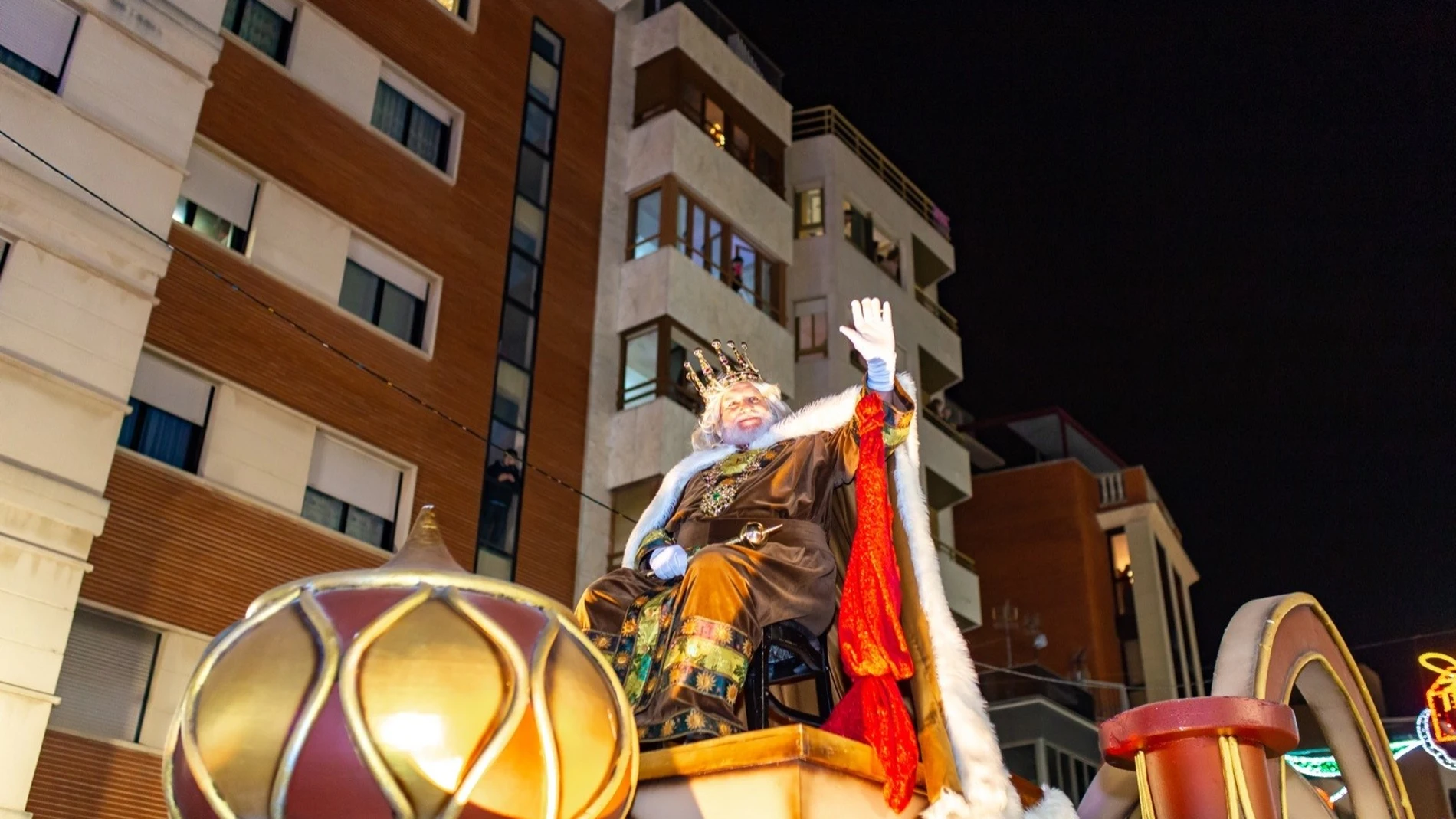 Cabalgata de los Reyes Magos en Cullera (Valencia)