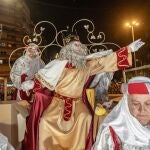 Imagen de la cabalgata de los Reyes Magos de Cartagena 2020