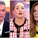 Kiko Hernández, Rocío Flores y Rocío Carrasco