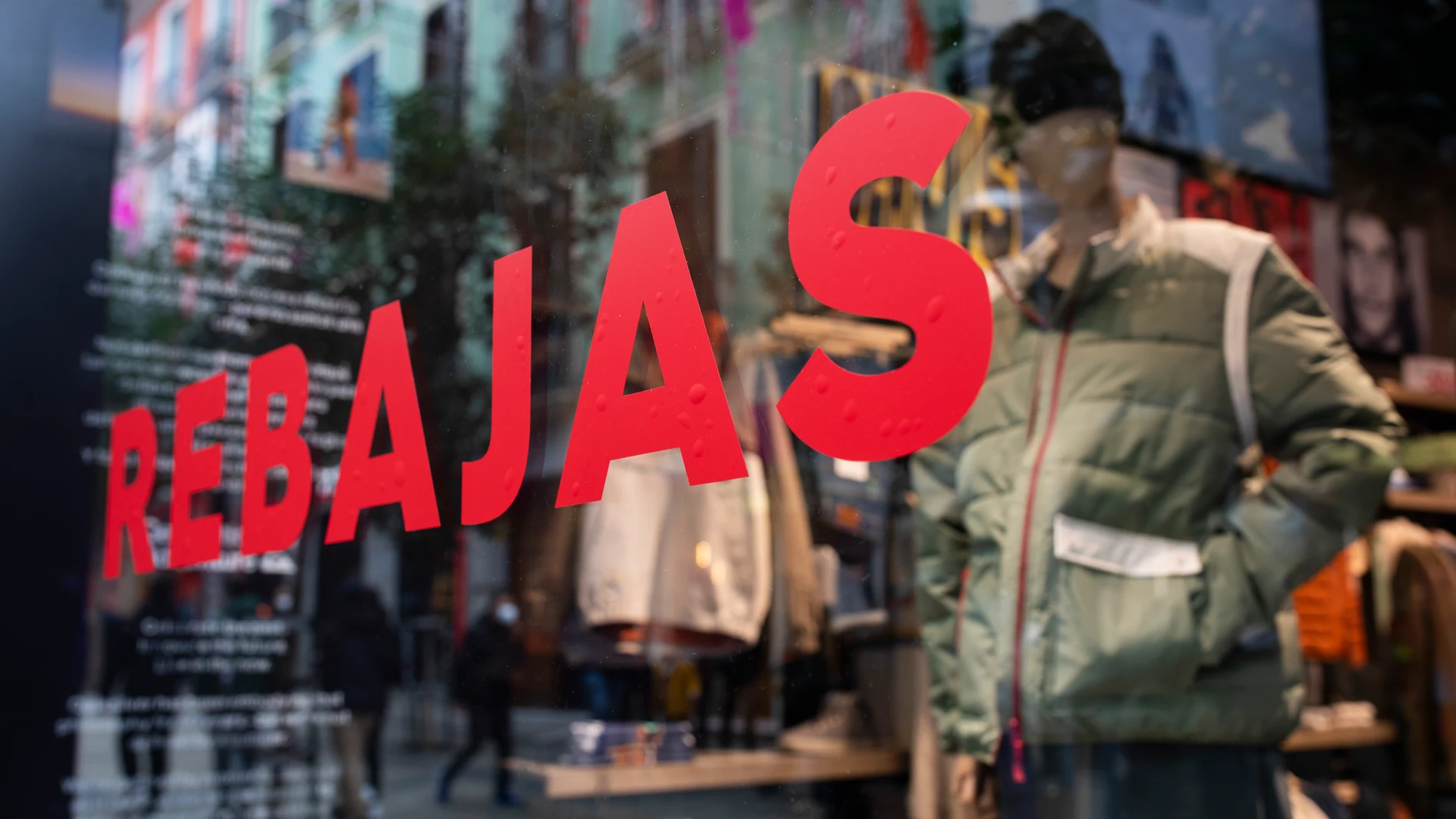 Rebajas de invierno en Madrid.