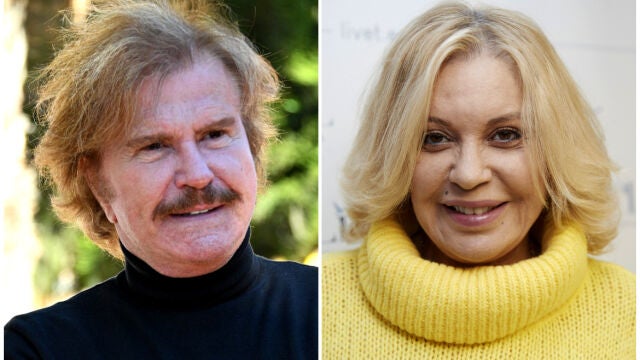 Bigote Arrocet y Bárbara Rey