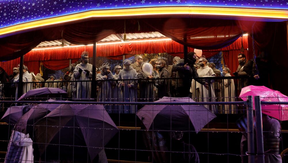 Las espectaculares imágenes de la llegada de los Reyes Magos a Madrid ...
