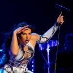 Nathy Peluso durante su actuación ayer en Logroño, incluido en el Festival Actual