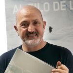 Sebastián Alvaro, durante la presentación del libro "Momentos estelares de Al filo de lo Imposible".