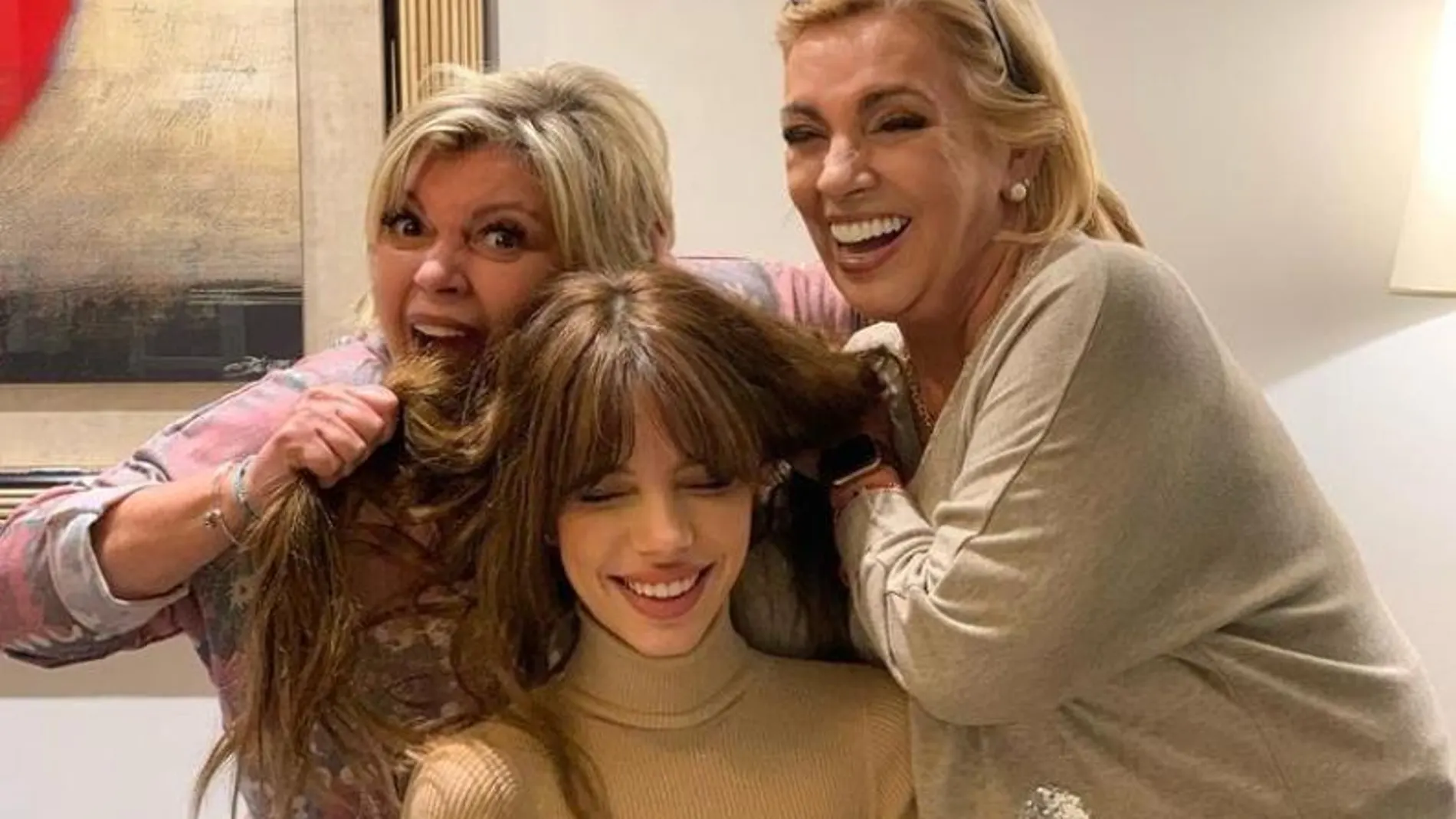 El esperado reencuentro de la familia Campos