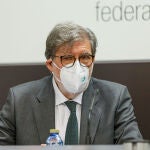 El presidente de CEOE Castilla y León, Santiago Aparicio