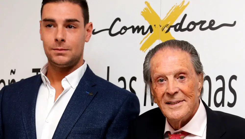 Jacobo Ostos y su padre, Jaime Ostos