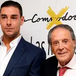 Jacobo Ostos y su padre, Jaime Ostos