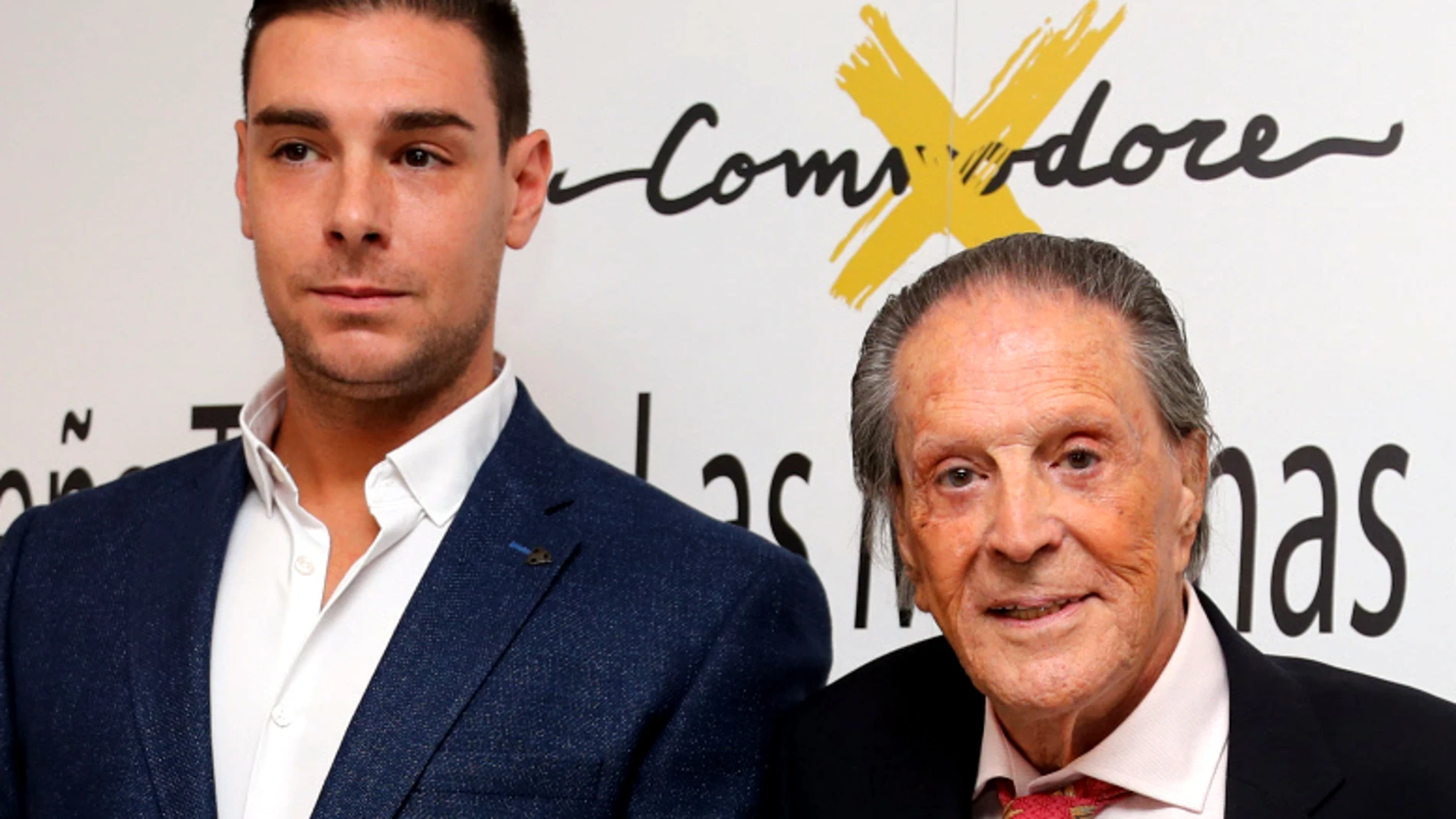 Jacobo Ostos y su padre, Jaime Ostos