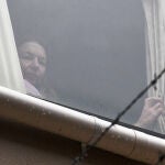 Renata Voracova, en el hotel en el que estuvo encerrada en Melbourne