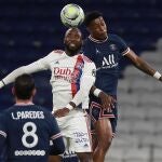 Presnel Kimpembe con el PSG.