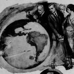 Ilustración de un artículo publicado en el New York Herald en el año 1922 | Fuente: Library of Congress, Washington, DC